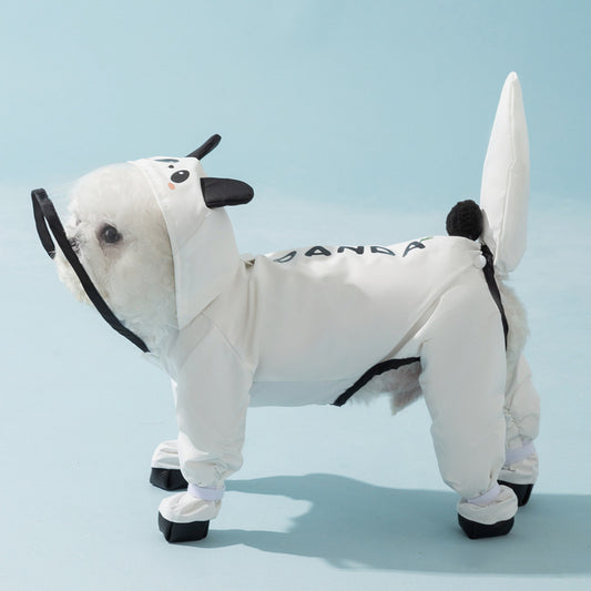 🐶 Upgraded Dog Raincoat – Full Coverage & Built-in Leash Hole