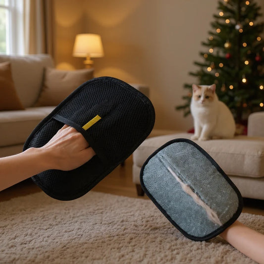 Buy 1 Get 1 FREE 🔥---Pet Hair Removal Glove – Effortless Pet Hair Cleanup for Every Home